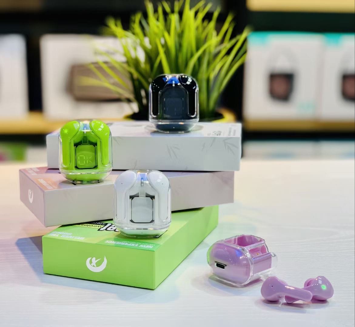 Air 31 Earbuds Transparent