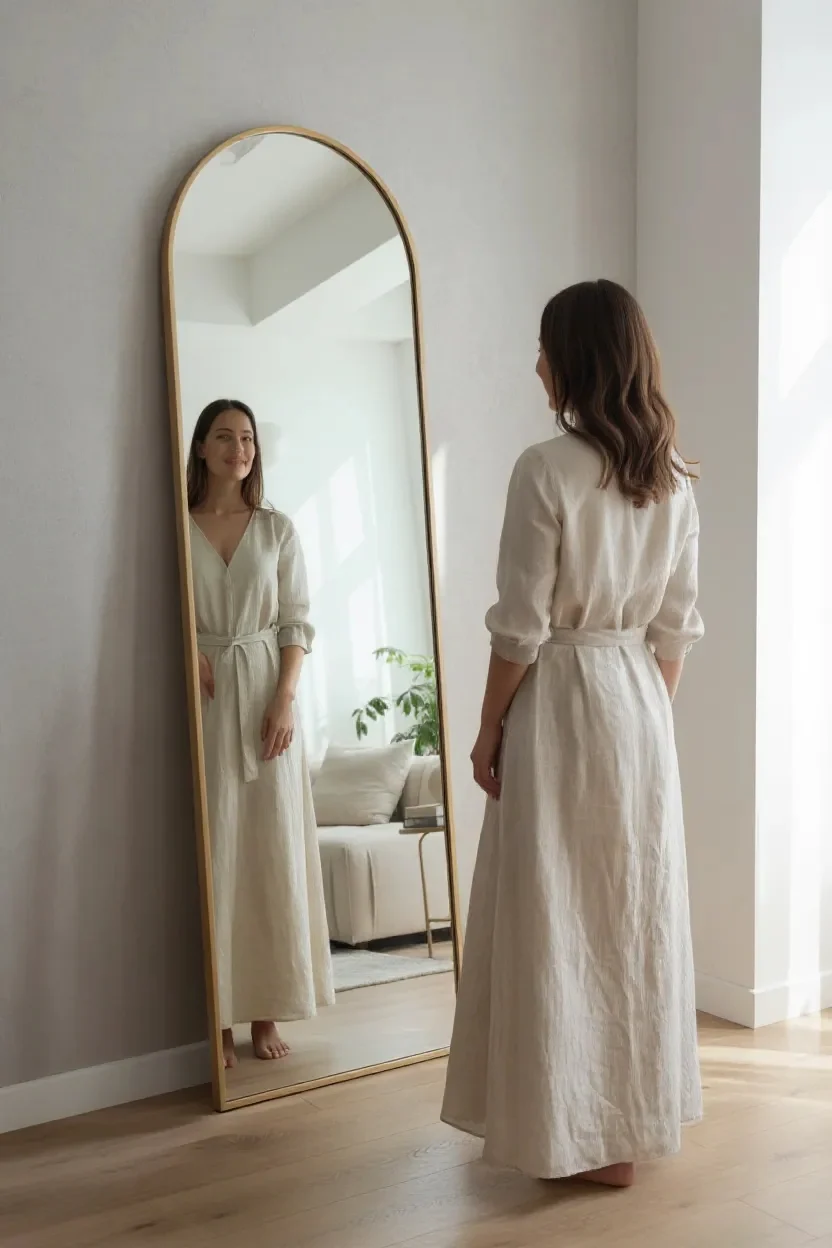 Golden Arch Full Length Mirror