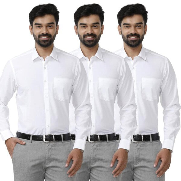 Pack of 3 White Shirts